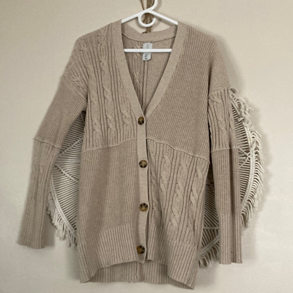 knit cardigan